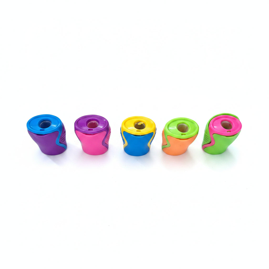 DOMS Shencai Mini Pencil Sharpener – Piece (Random Color)