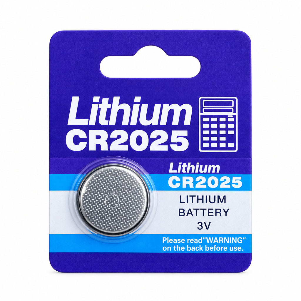 Lithium CR2025 3V Coin Cell Battery