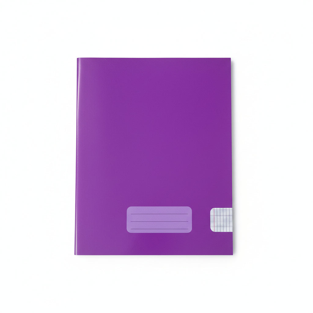 Small School Notebook 96 pages - square lines