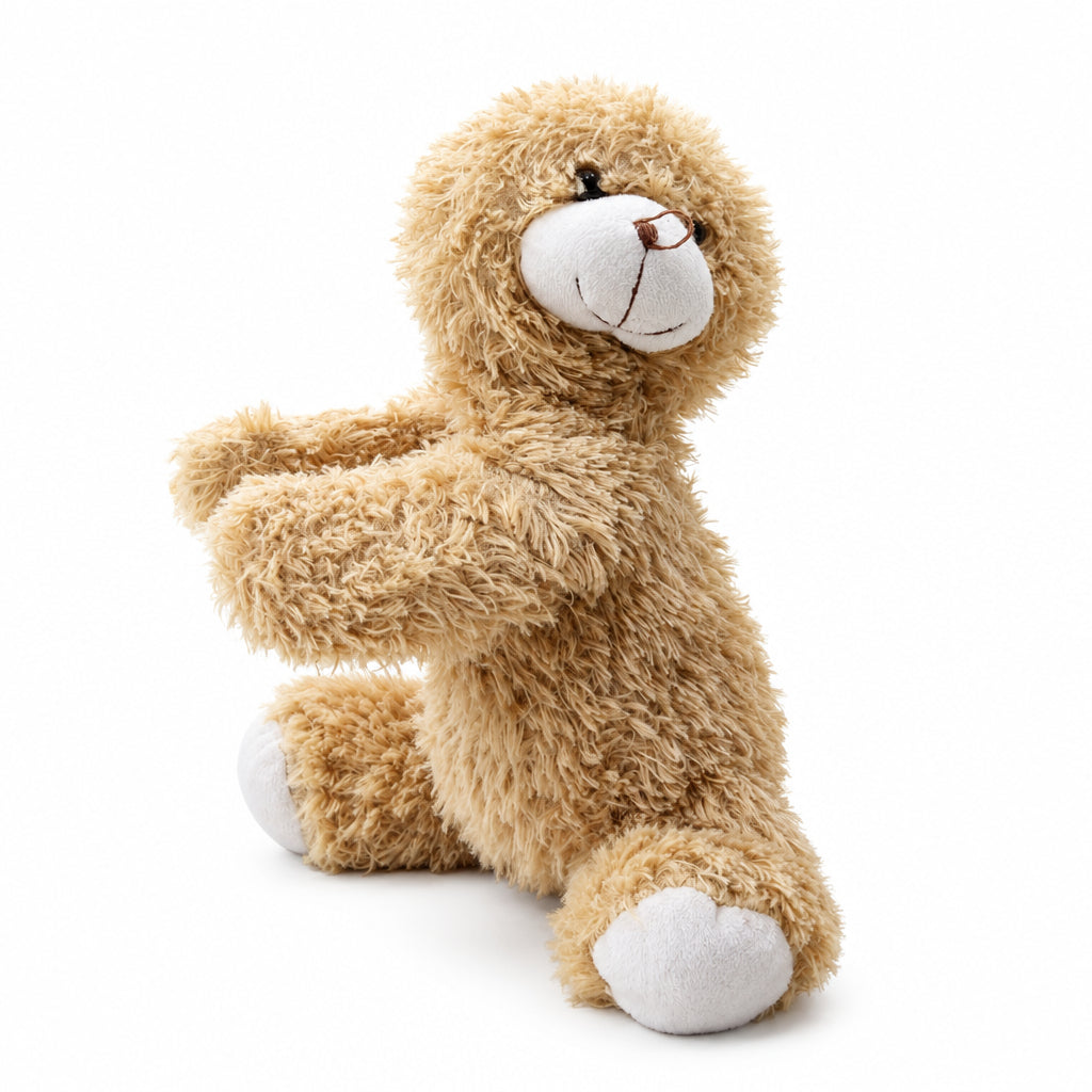 Cuddly Hugging Bear Plush – Soft Stuffed Animal Toy with Reach-Out Arms