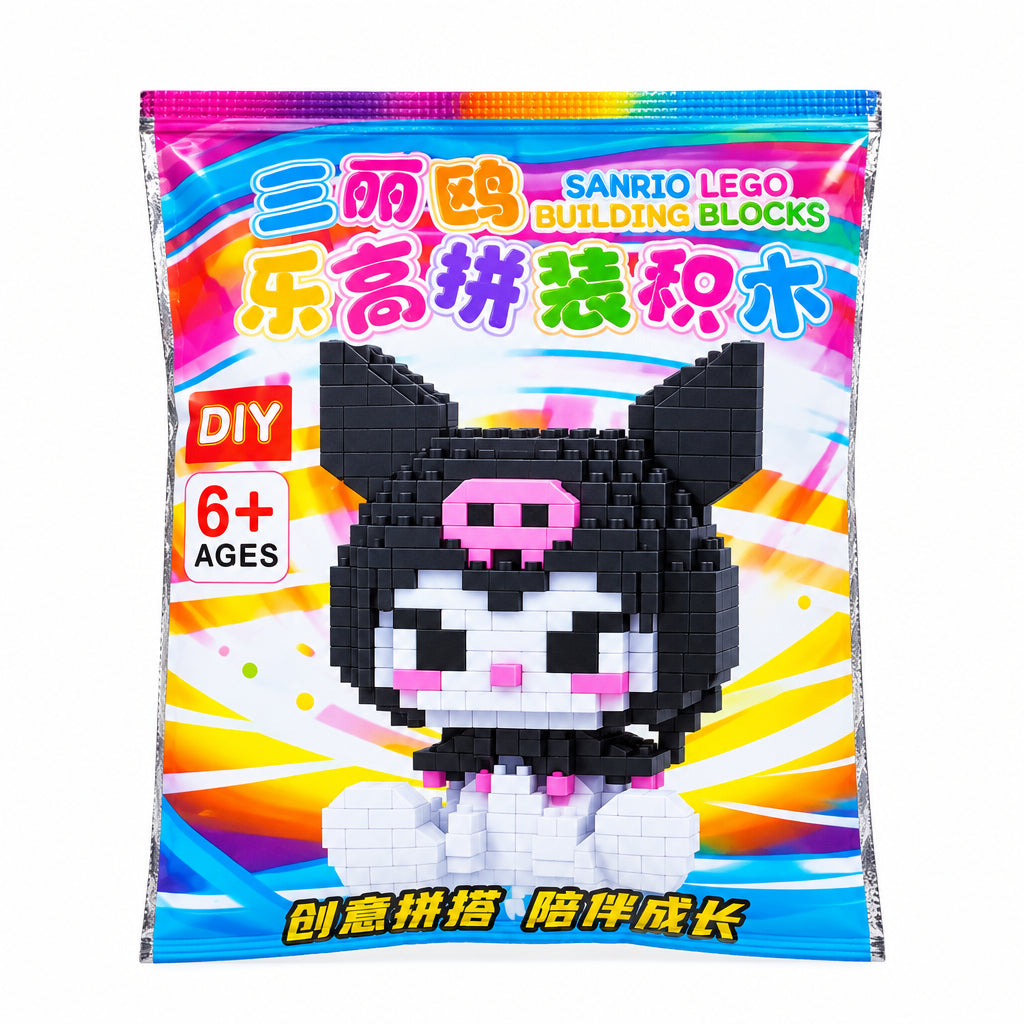 Sanrio Lego Building Blocks 6+ – DIY Character Construction Set