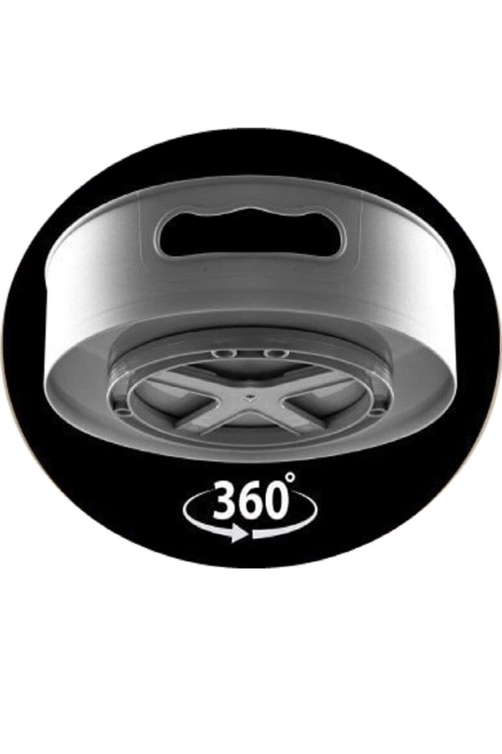 Uydas 360° Rotating Multi-Purpose Organizer Tray – Lazy Susan for Kitchen, Bathroom & Vanity