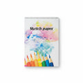 Spiral-Bound Large A3 Sketch Paper Pad – Colored Pencil & Watercolor Art Notebook