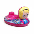 Princess Theme Inflatable Swim Boat – Kids Pool Float with Headrest 26"x22"