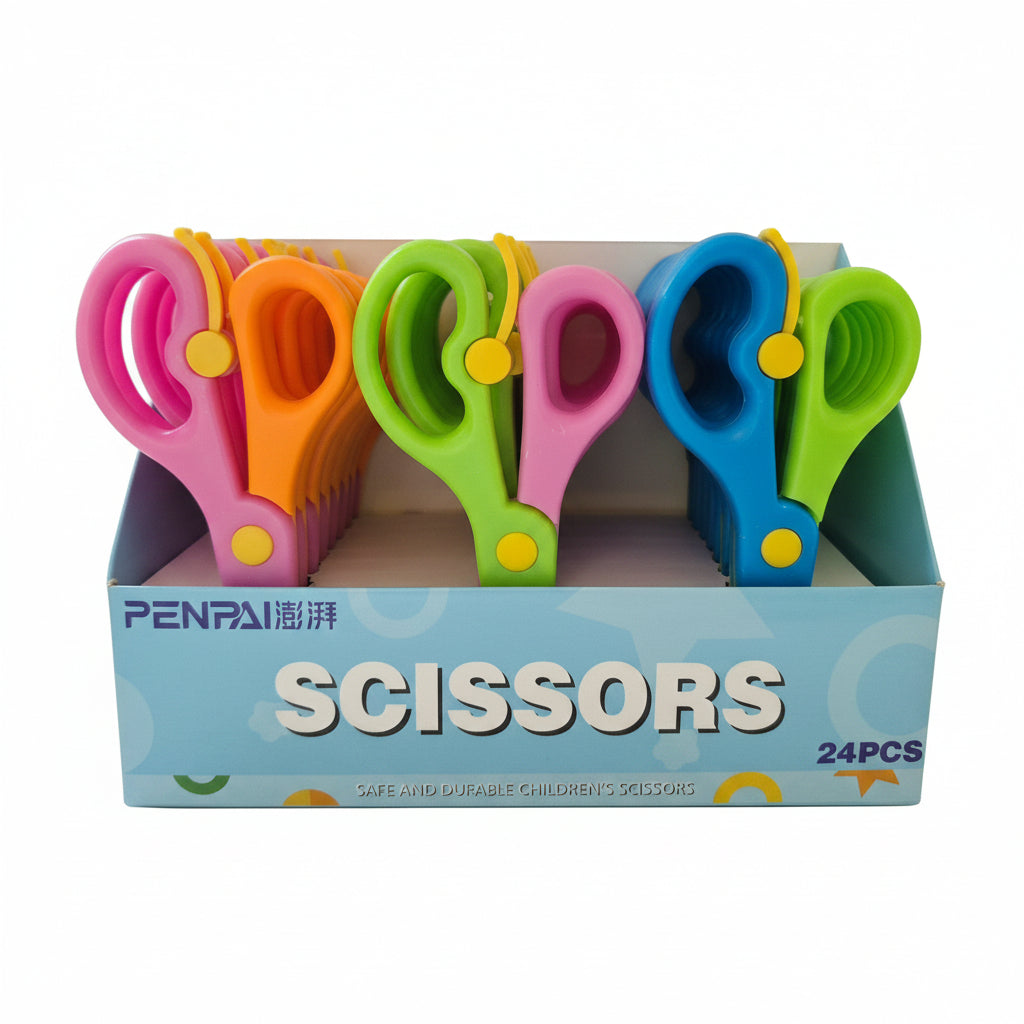 PENPAI Safe Children's Scissors – Single Piece (Random Color)