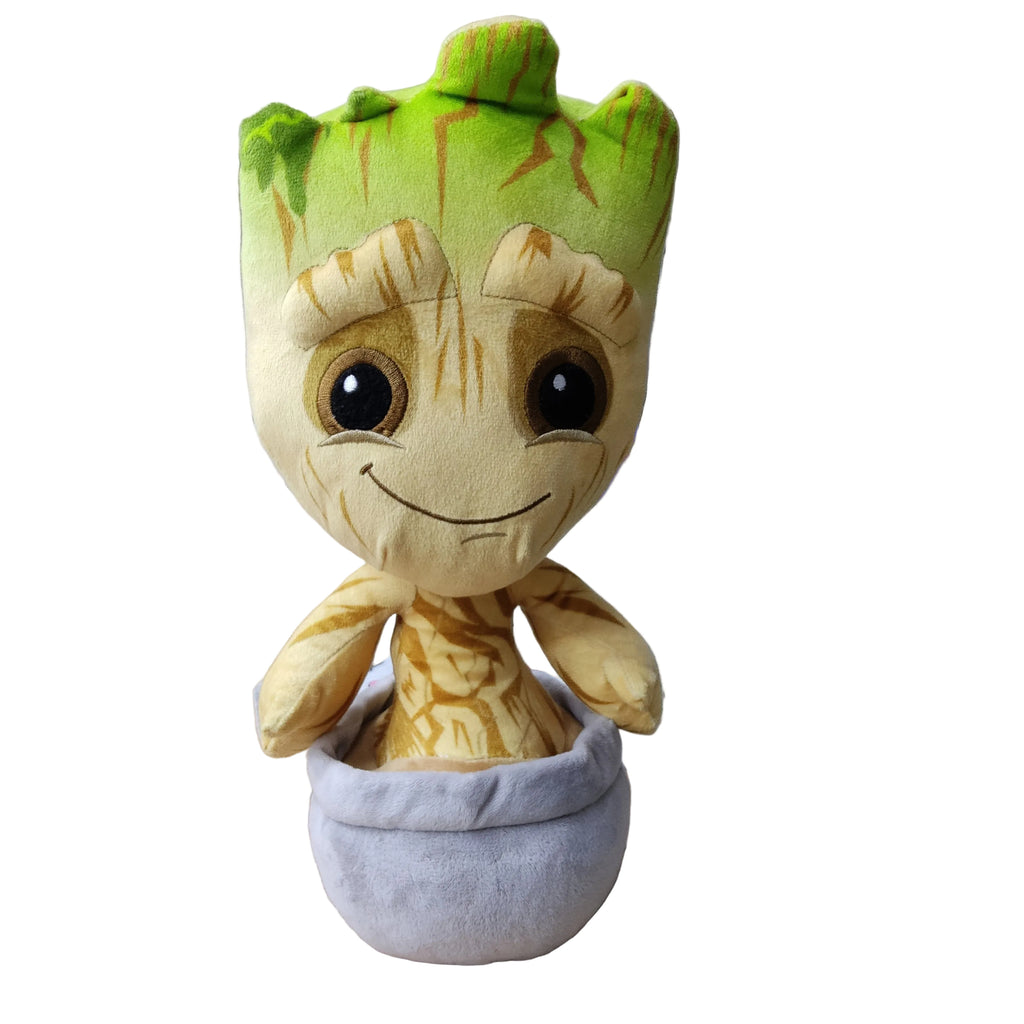 Baby Groot in Pot Plush – Soft Stuffed Character Toy