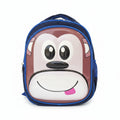 Cute Monkey Kids' 3D Cartoon Backpack