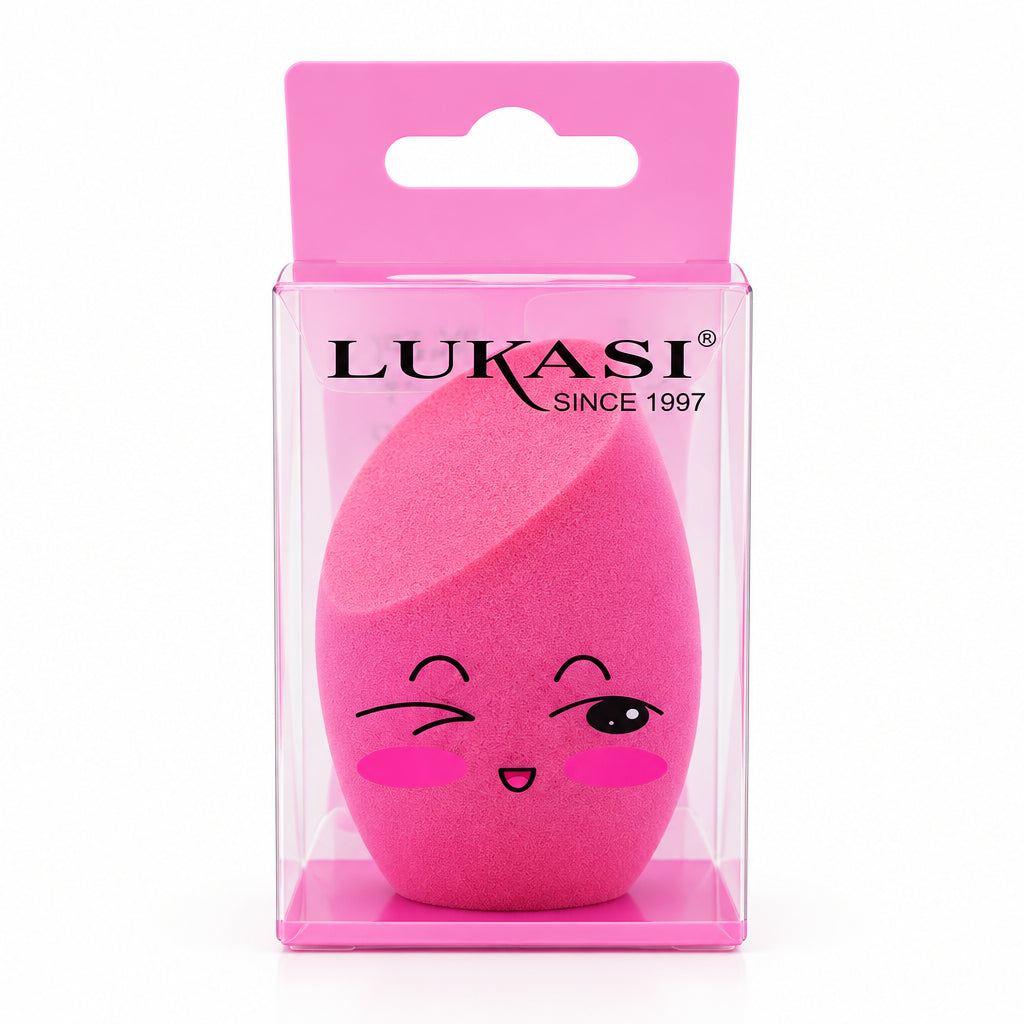 Lukasi Makeup Sponge Powder Puff – Soft Blending Cosmetic Sponge
