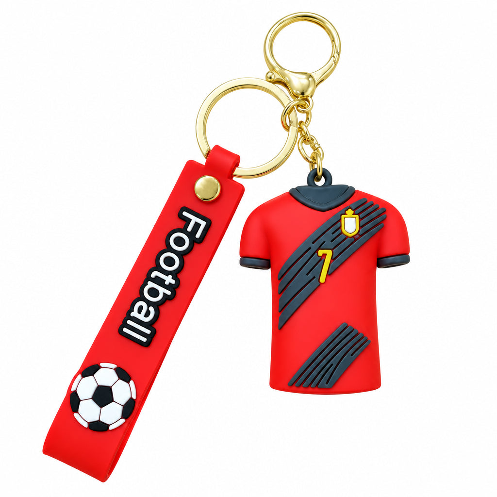 Cartoon Character Silicone Keychain