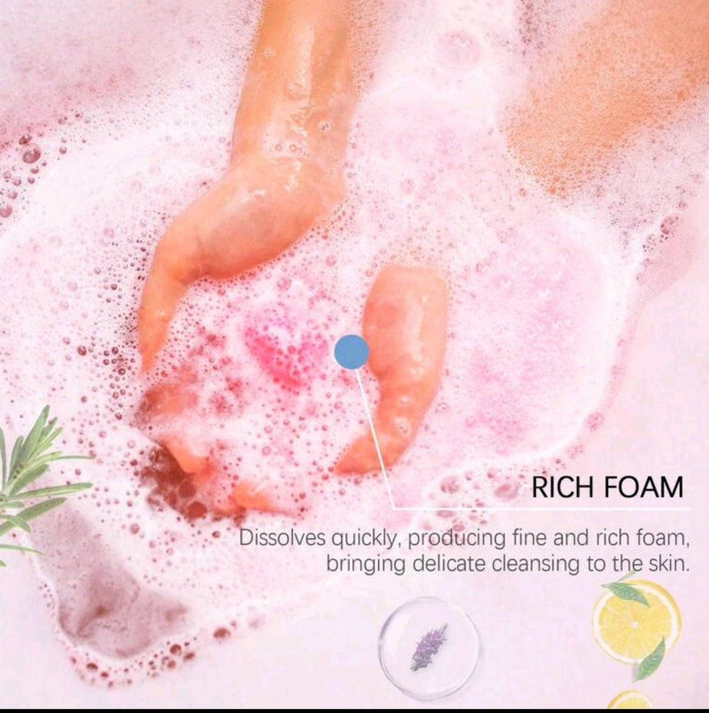 JAYSUING Moisturizing Fragrant Bath Bomb Set (6-Pack)