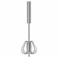 Semi-Automatic Stainless Steel Push Whisk – Hand-Press Rotary Egg Beater