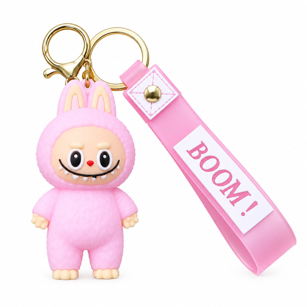 Cartoon Character Silicone Keychain