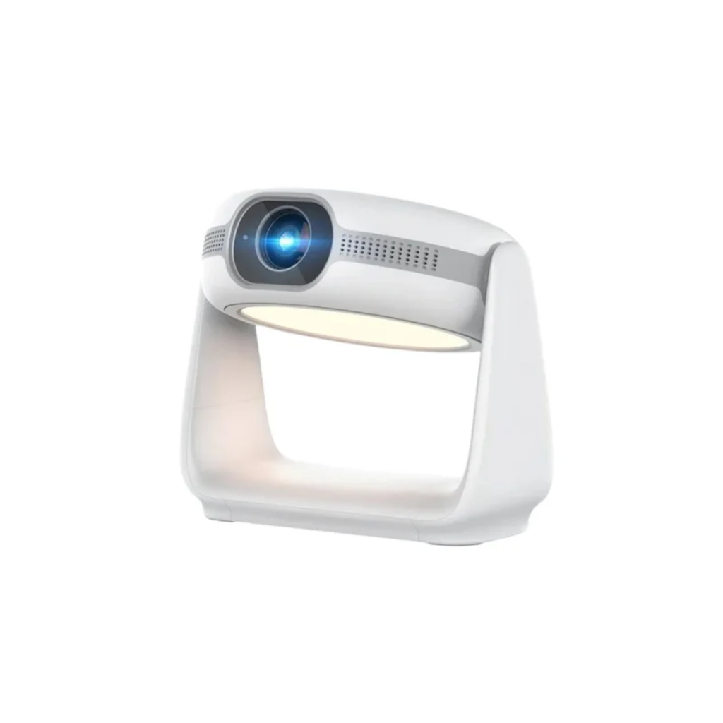 Smart Android 11 Portable Projector - 1080P Full HD Home Theater Video Projector with Built-In LED Lamp, 360° Rotating Bracket, WiFi 6 & Bluetooth 5.2 (Model Smart Cinema Edition)