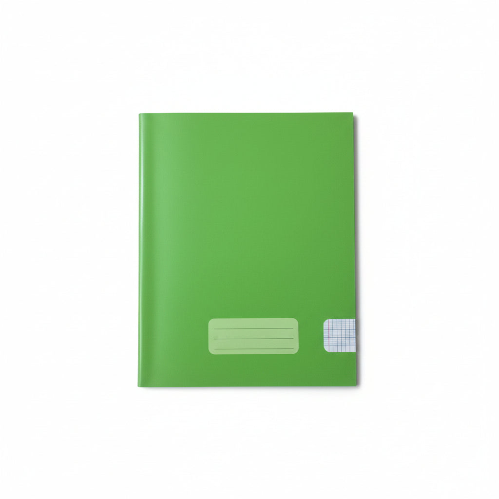 Small School Notebook 96 pages - square lines