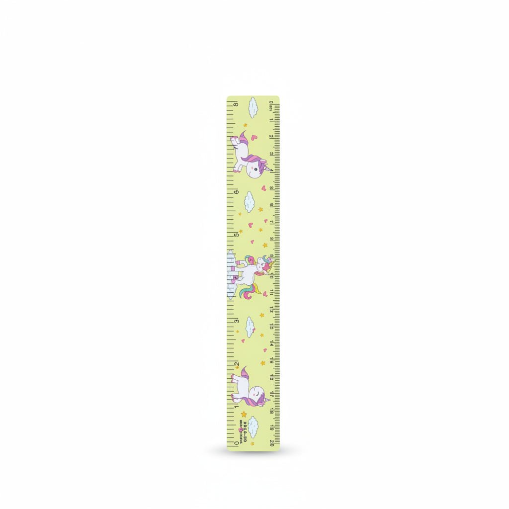 Cartoon 20cm Straight Ruler - Unicorn