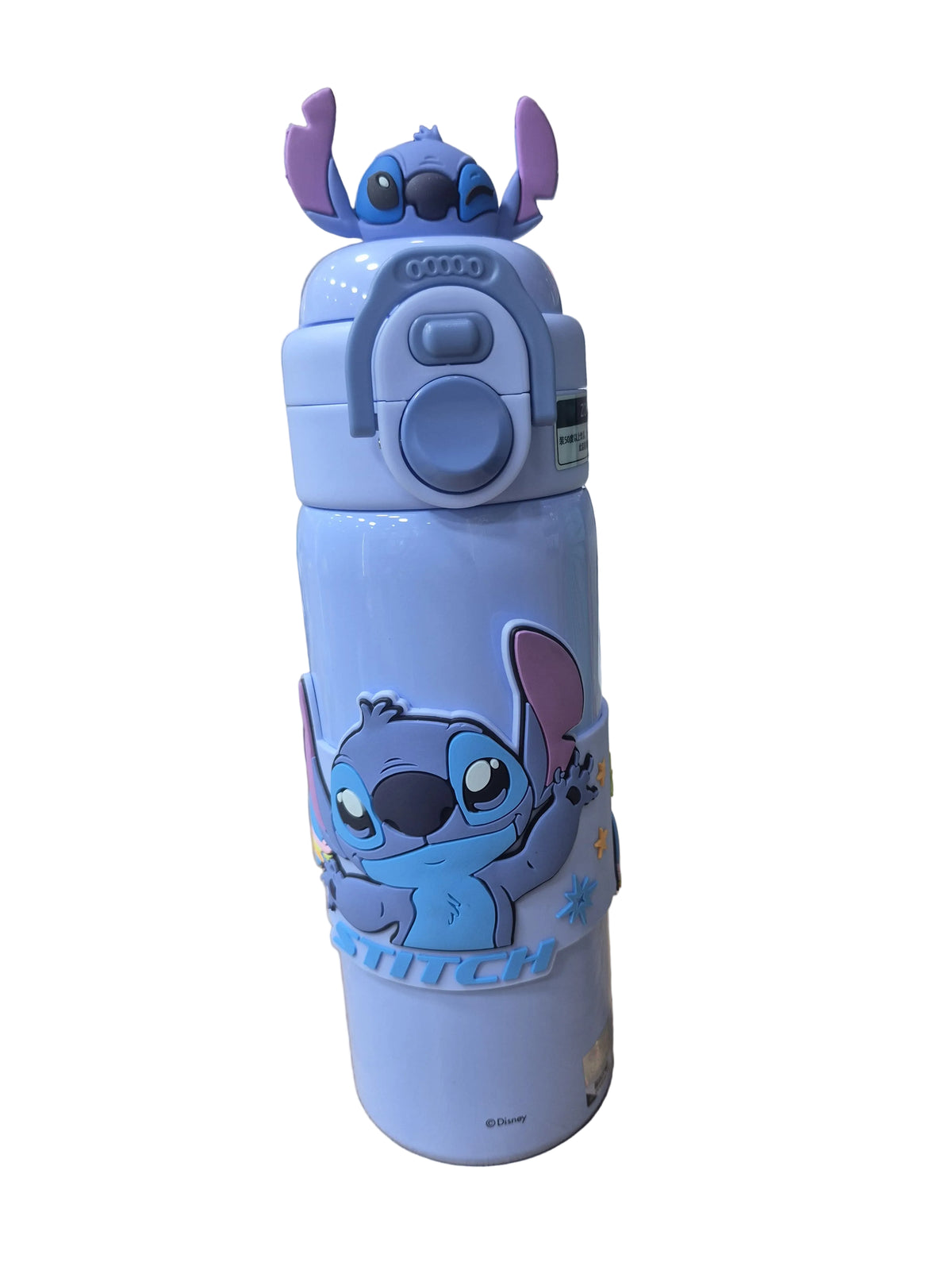 Disney Character 500ml Insulated Water Bottle with 3D Figurine Lid stainless steel