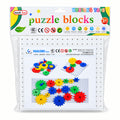 Gear Puzzle Blocks Set – Educational Interlocking Gear Toy