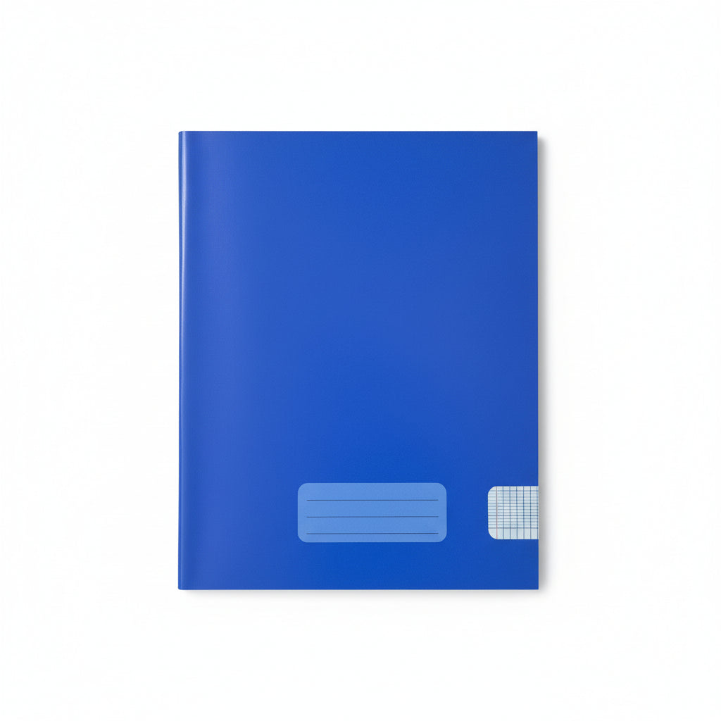Small School Notebook 96 pages - square lines
