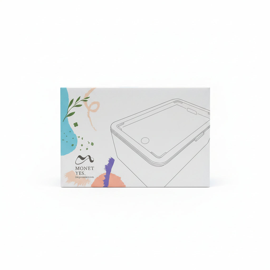 MONET Impressionism Bento Lunch Box with Cutlery