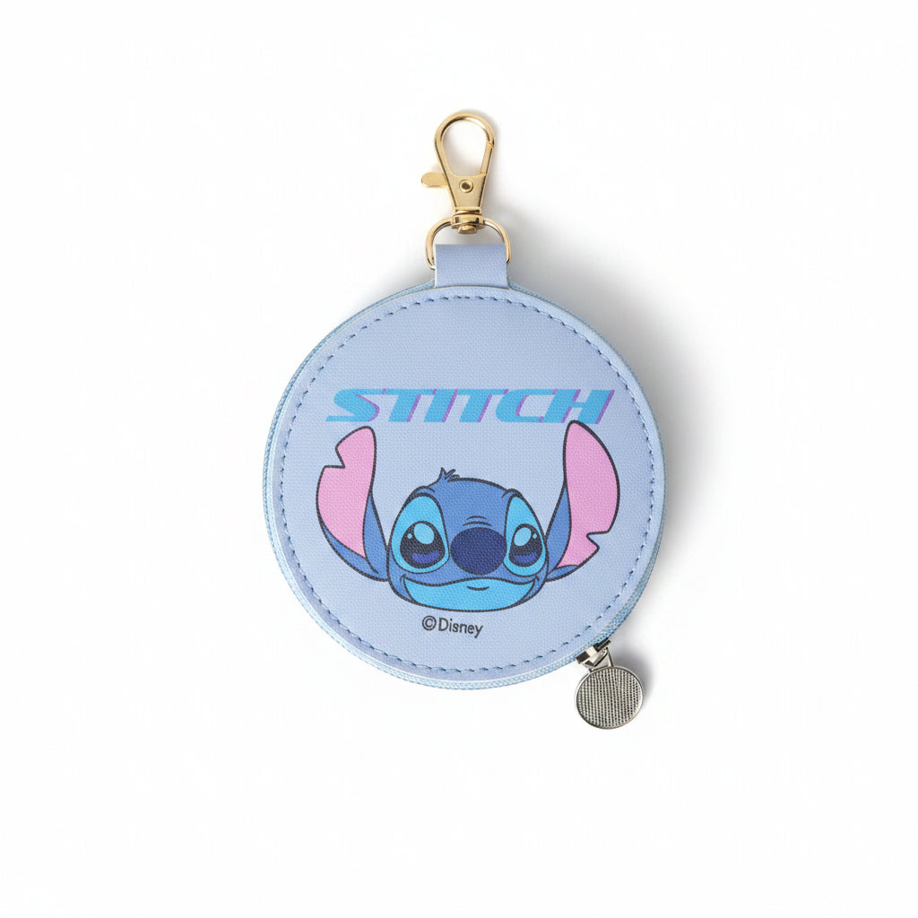 Official Disney Stitch / Angel Character 550ml Water Bottle with Carrying Strap and Coin Purse