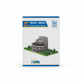 LBOYU Micro Brick Construction Series Colosseum Model - 590-Piece Architecture Micro Building Blocks Toy, Collectible Historical Landmark Display Set for Teens & Adults (Model 8408A)