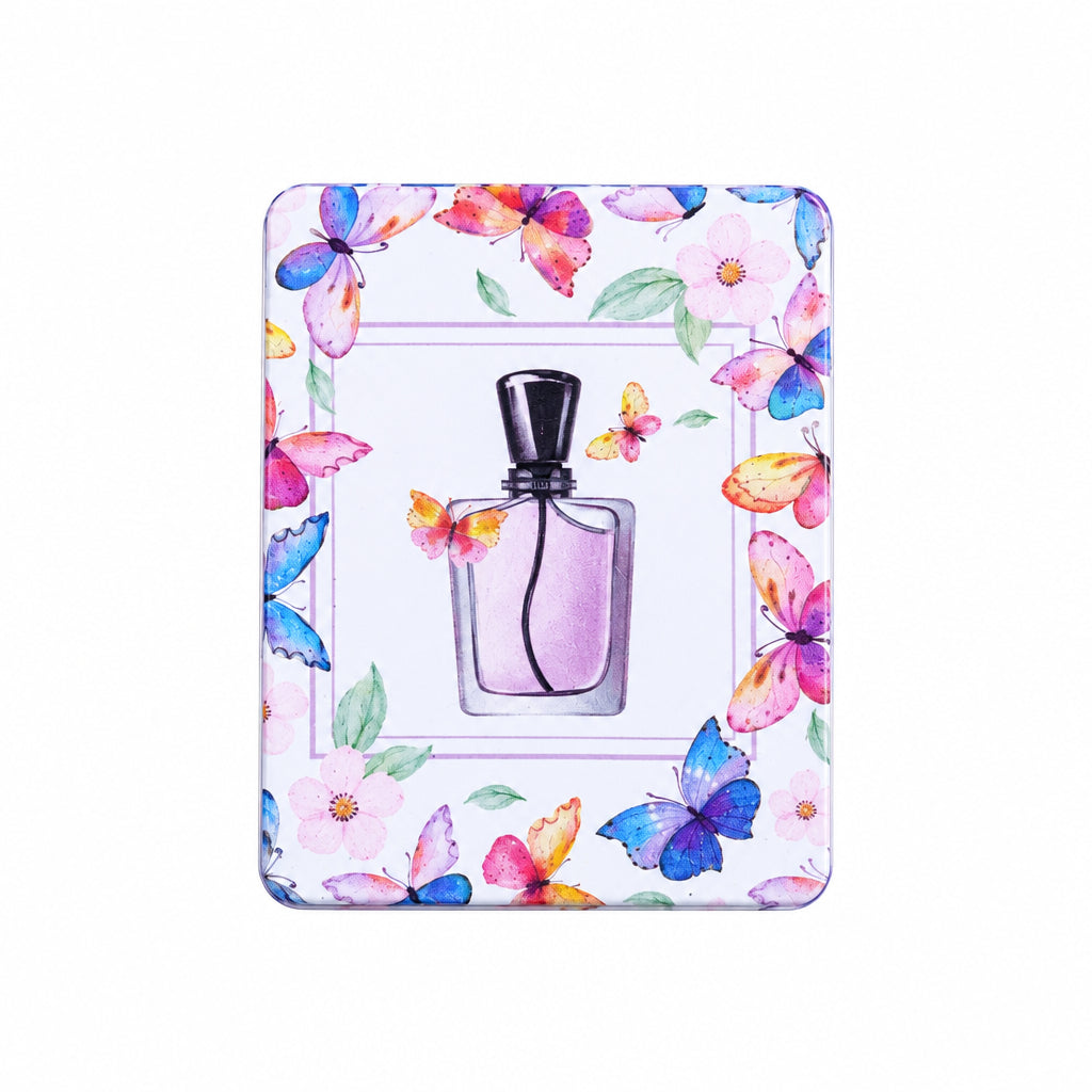 Compact Folding Pocket Mirror – Double-Sided Decorative Cosmetic Mirror