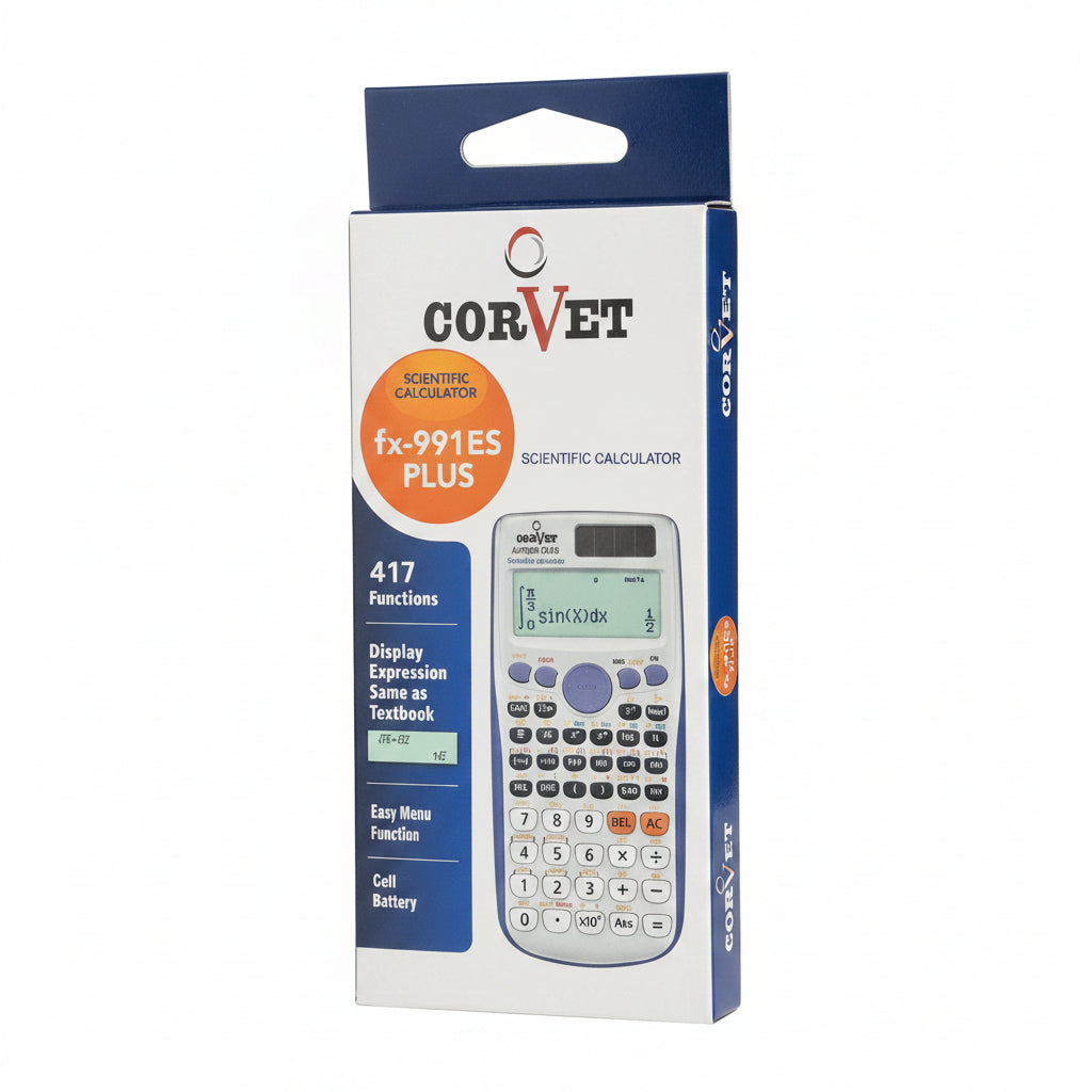 CORVET fx-991ES PLUS Scientific Calculator