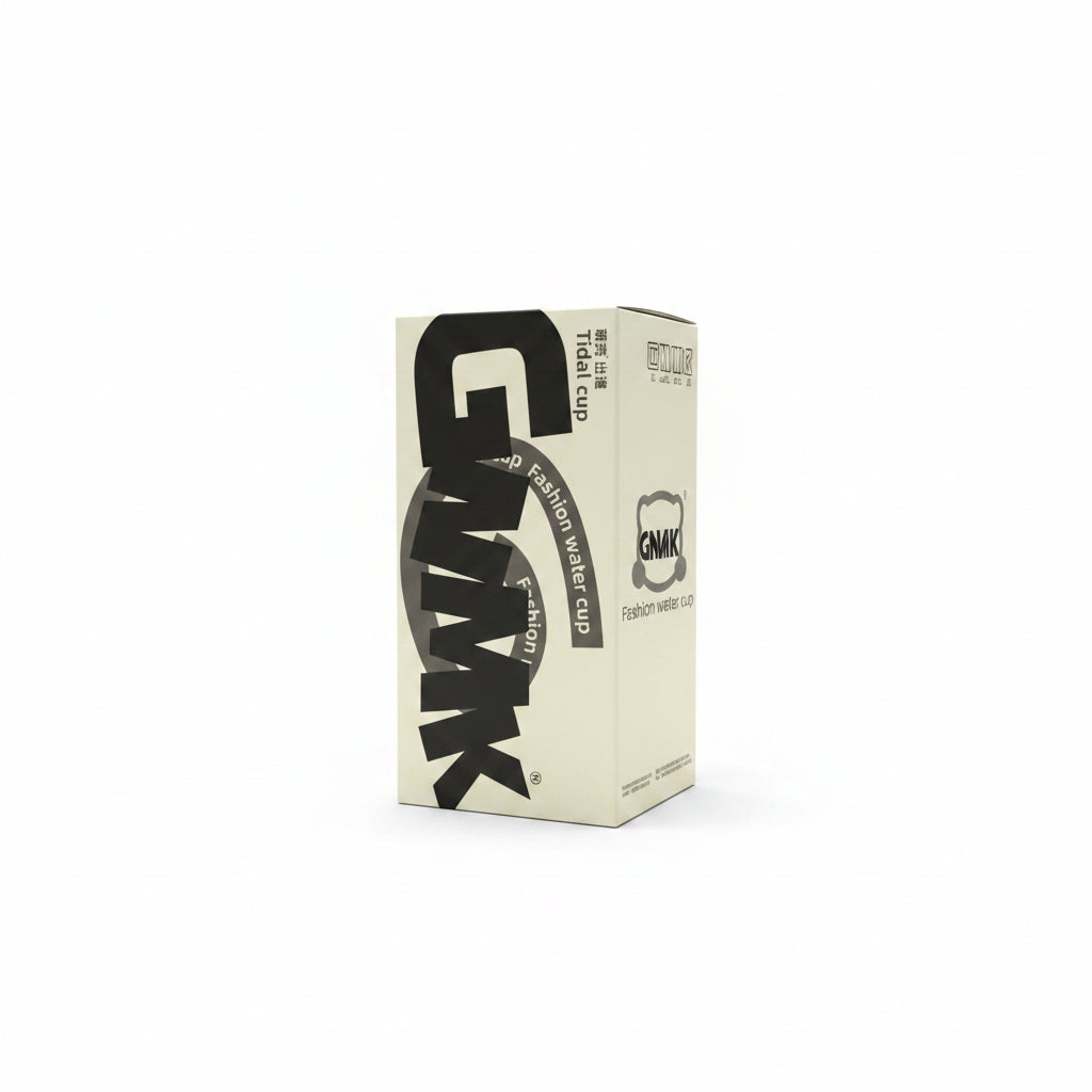GNMK Tidal Cup Fashion Water Bottle. Insulated Streetwear-Style Travel Tumbler & Portable Sports Mug 600ml