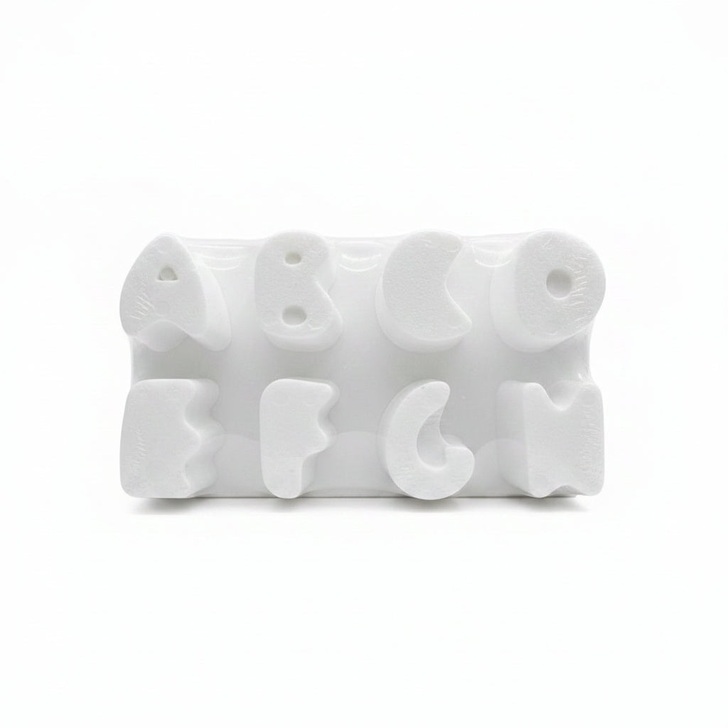 Kids Alphabet Popsicle & Ice Cream Mold Maker – Fun Letter Ice Trays with Reusable Sticks and Spill-Proof Lids