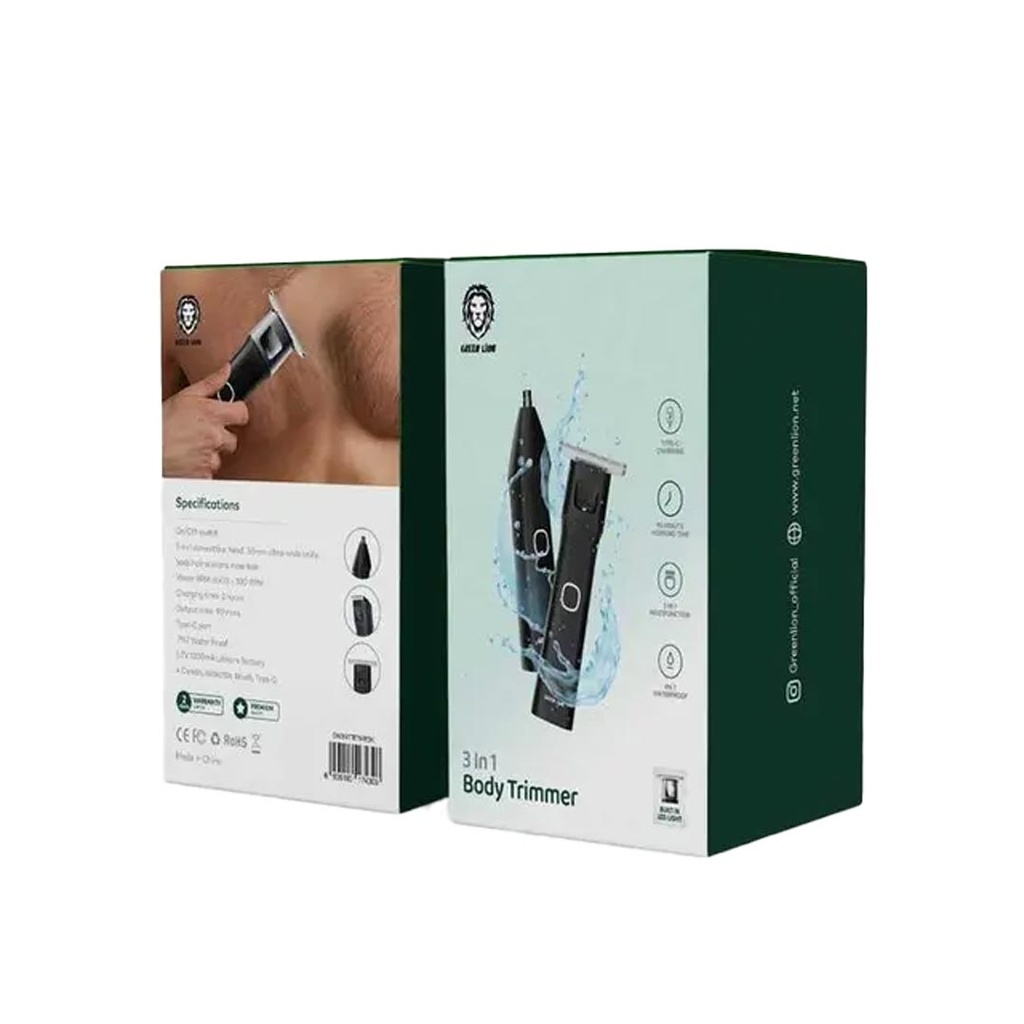 Green Lion 3 in 1 Body Trimmer
